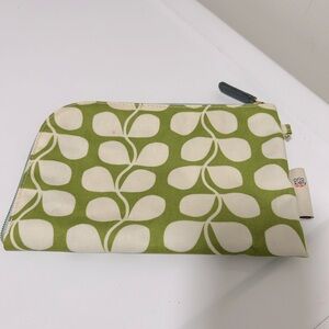 Orla Kiely Cosmetic Case Green Cream